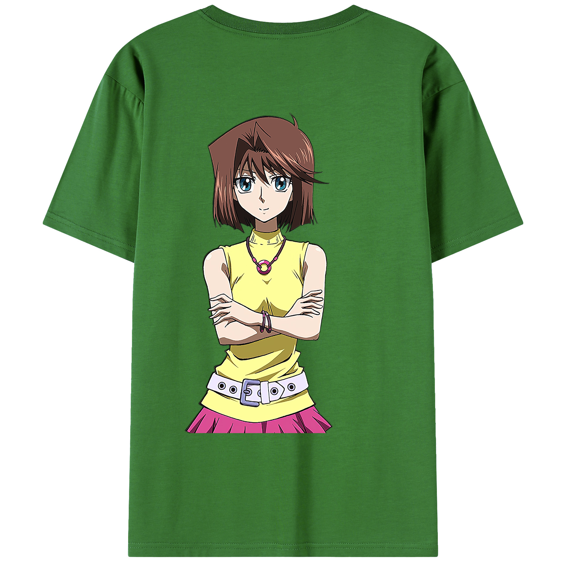 遊☆戯☆王 Yu-Gi-Oh! レディース半袖Tシャツ(バックプリント)